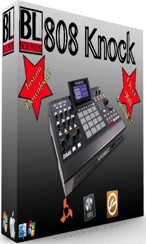Product picture 808 Knock TRAP Drum kit by BL Sounds